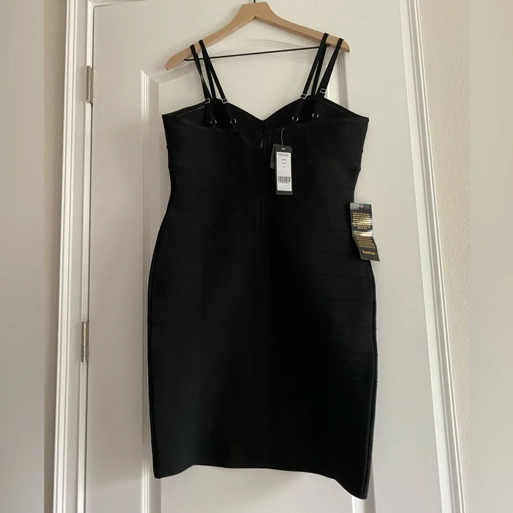 Bebe Double Strap Bandage Dress - Picture 3 of 8